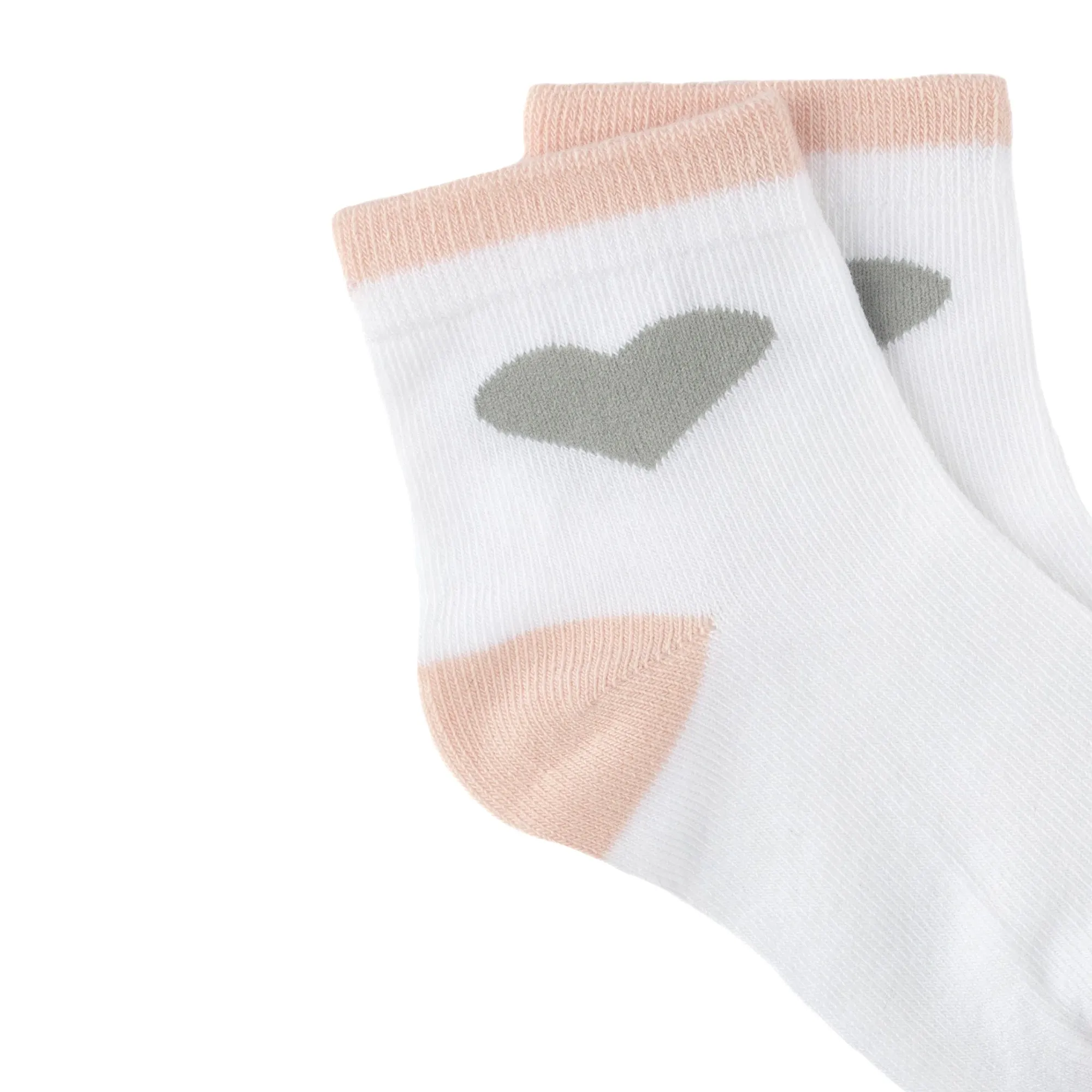 Nuluv Girls Ankle Length Socks || Pack of 2