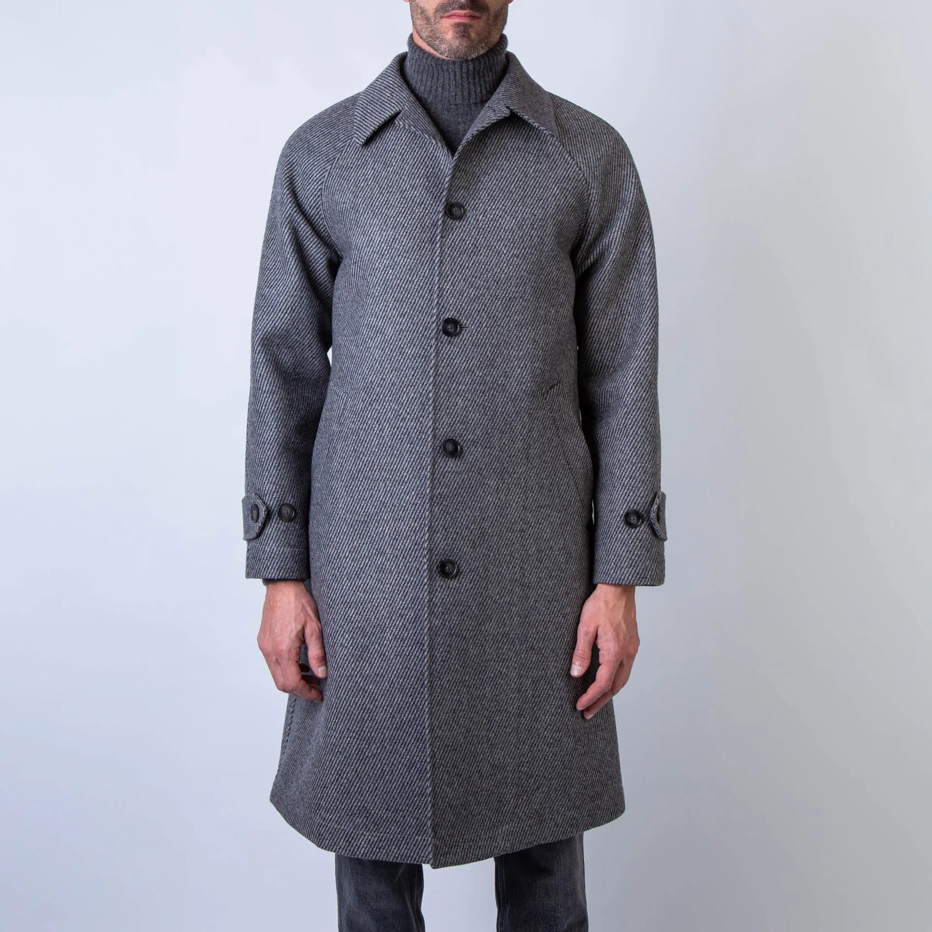 OFFICINE GENERALE COAT MCTS656 MID GREY