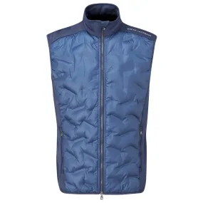 Oscar Jacobson Ridley Hybrid Gilet - Navy