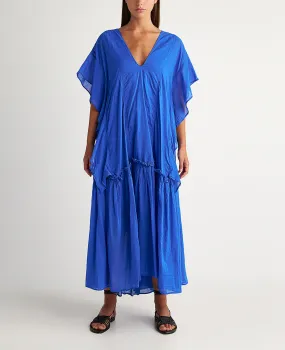 OVERSIZED DRESS "DAPHNE" BLUE