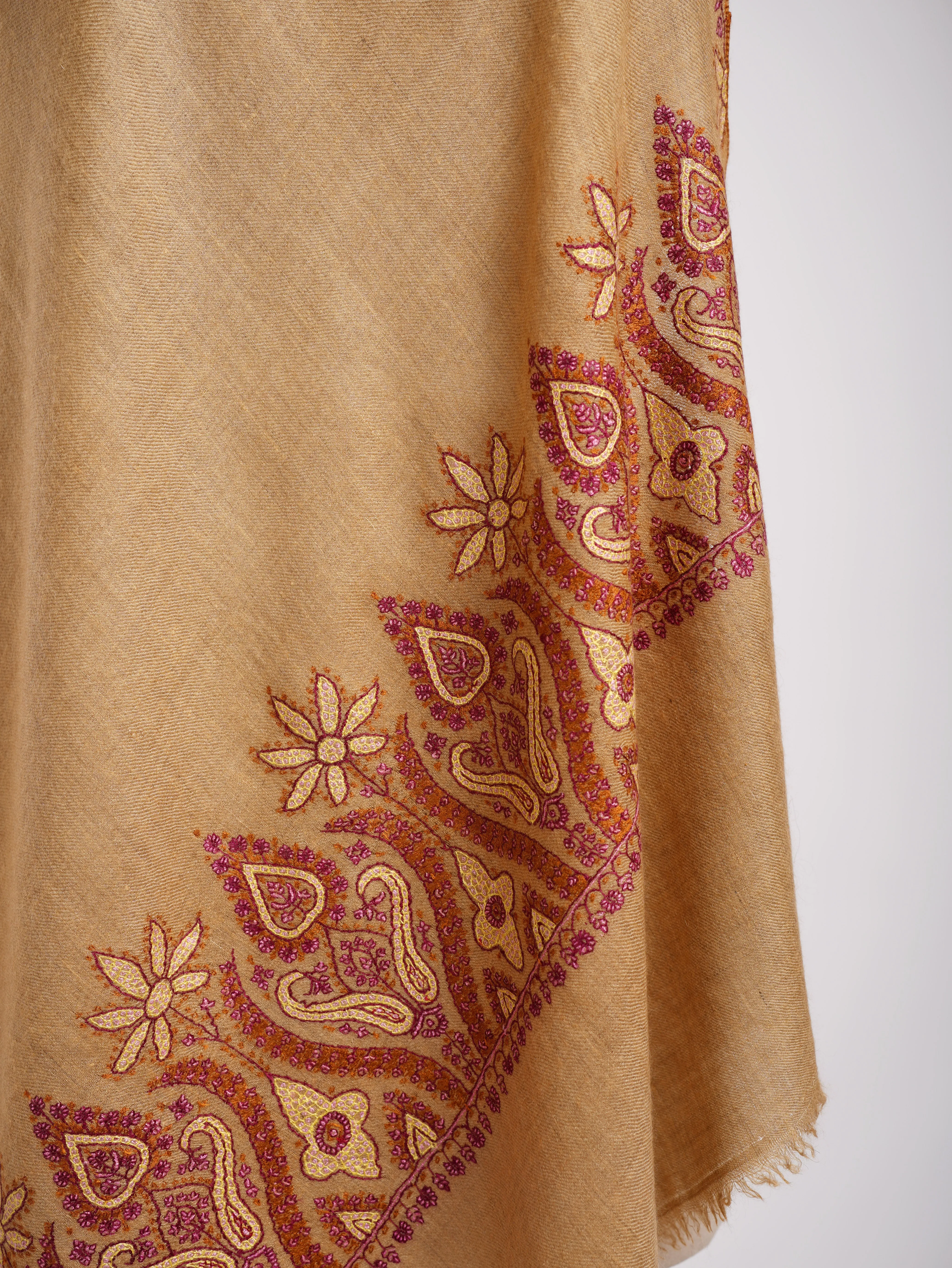 Palla Sozni Embroidered Kashmiri Authentic Cashmere