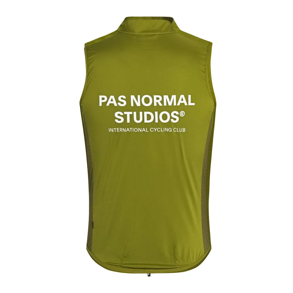 PAS NORMAL STUDIOS Mechanism Stow Away Gilet - Deep Green