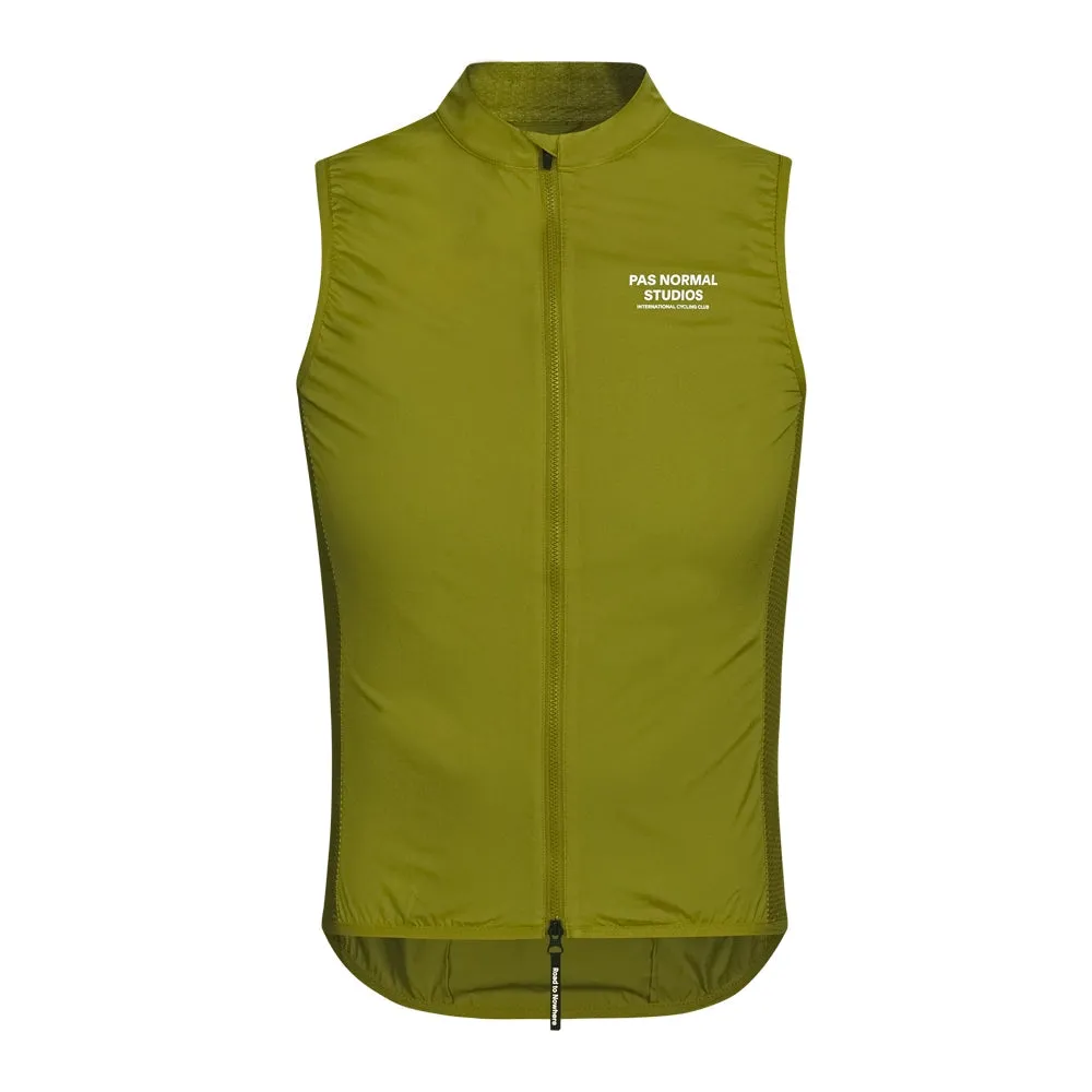 PAS NORMAL STUDIOS Mechanism Stow Away Gilet - Deep Green