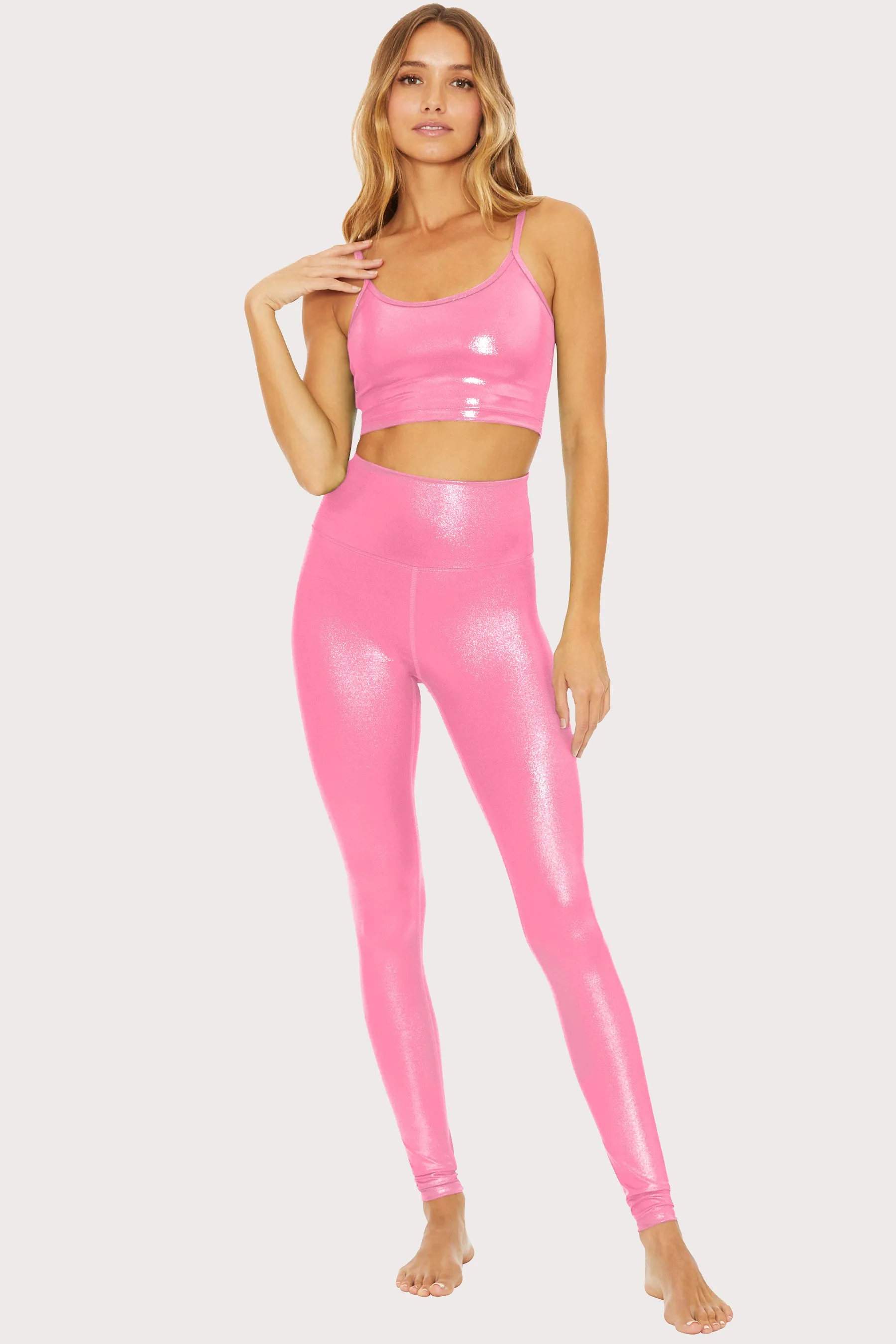 Piper Legging Pink Shimmer