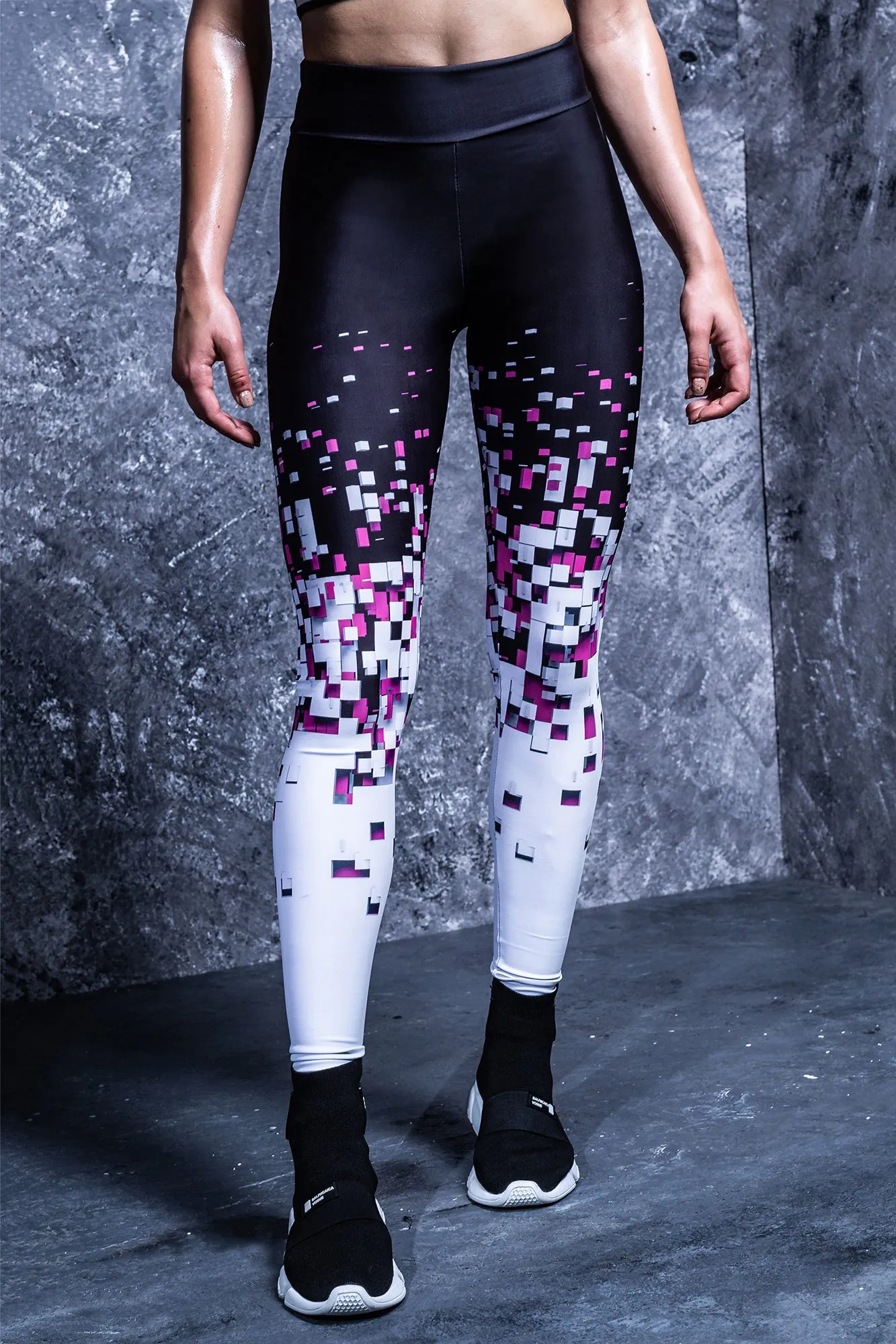 Pixel Collapse Hw Leggings