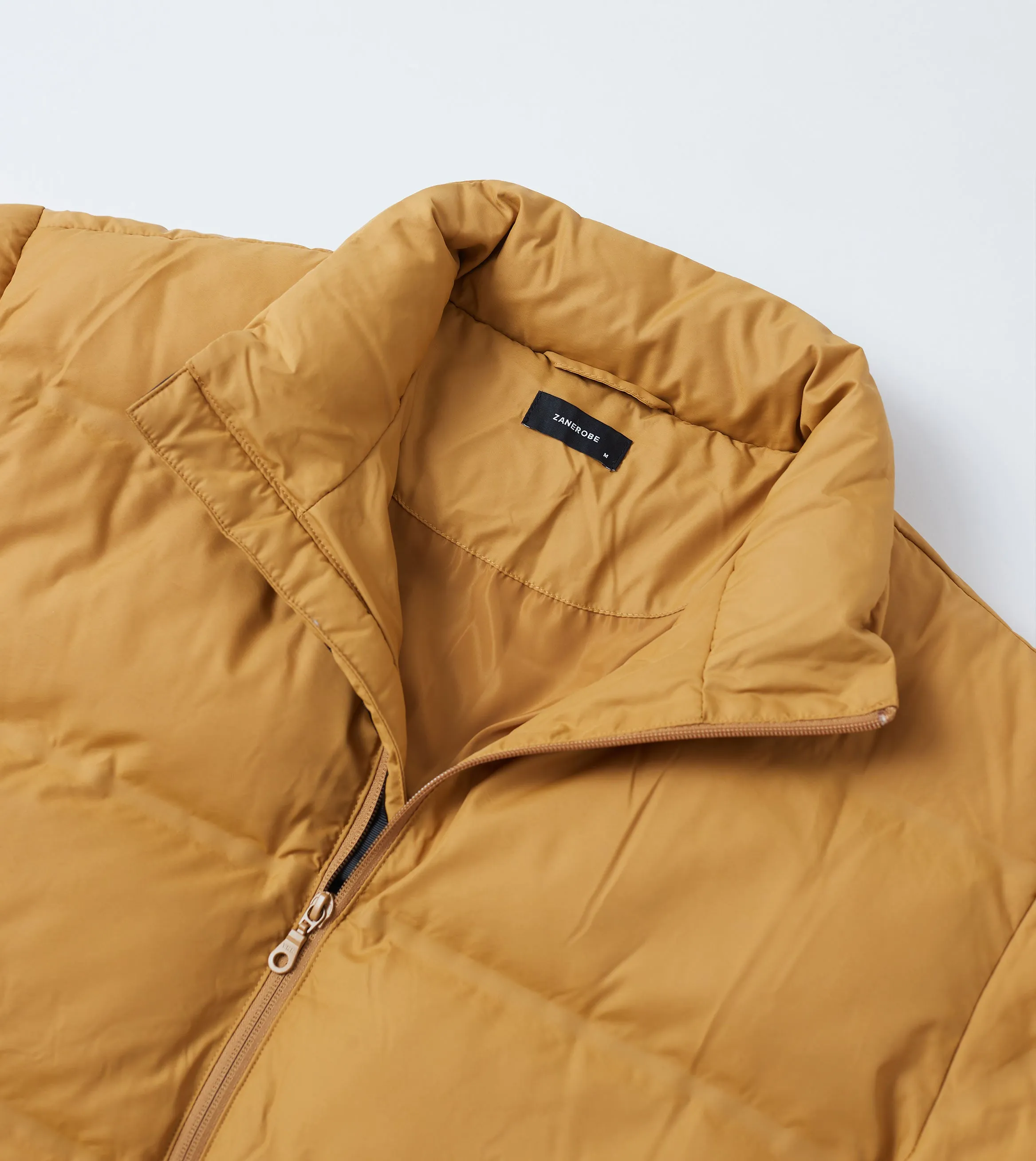 Powells Puffer Jacket Dijon