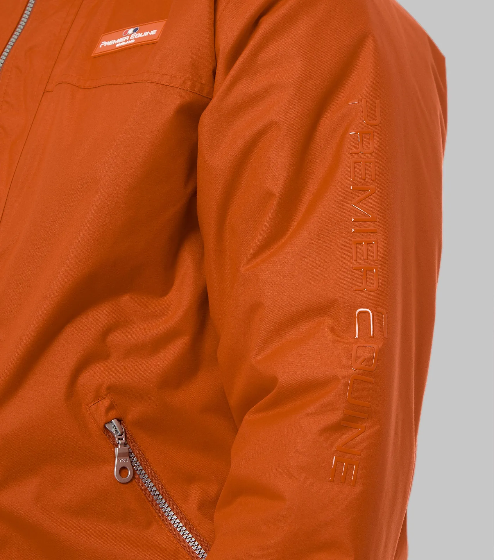 Pro Rider Mens Waterproof Jacket Burnt Orange