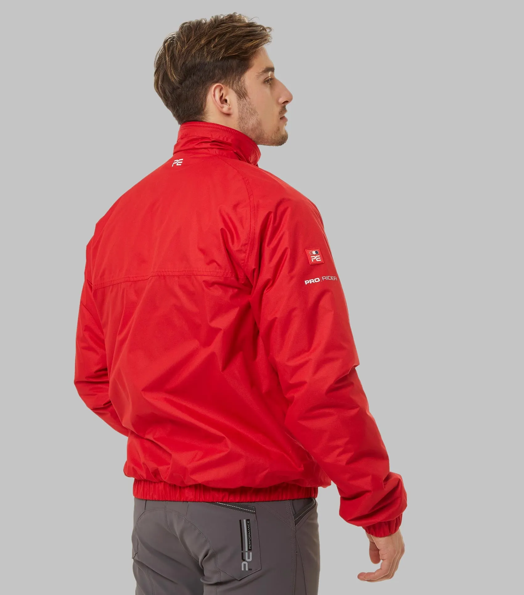 Pro Rider Mens Waterproof Jacket Red