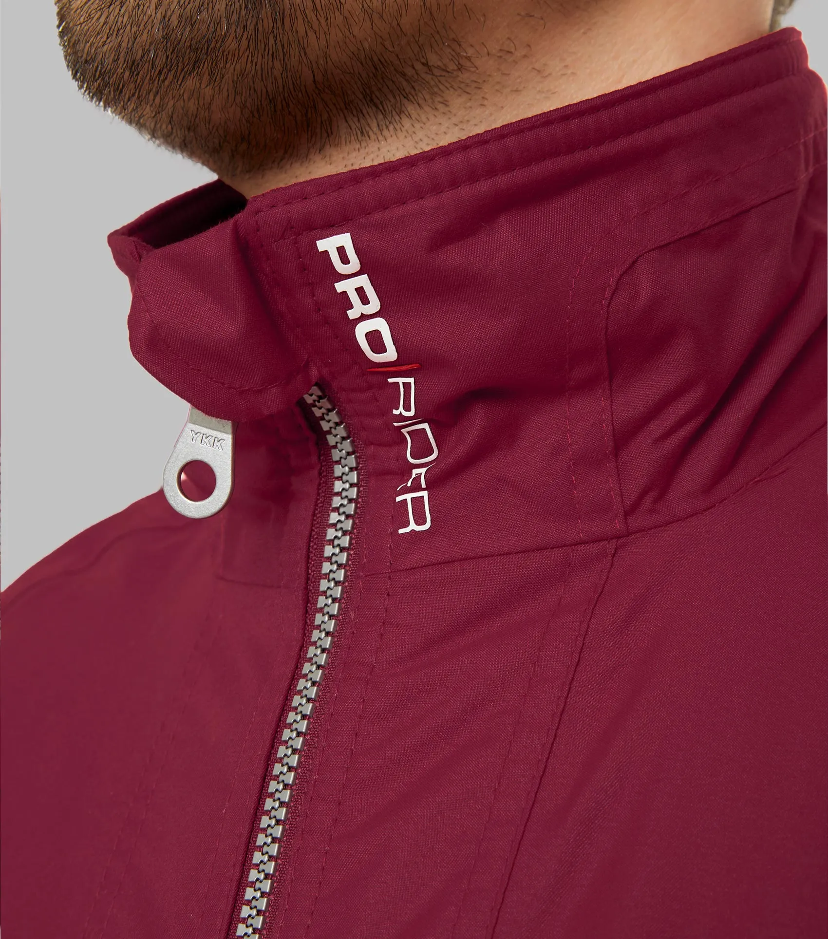 Pro Rider Mens Waterproof Jacket Wine