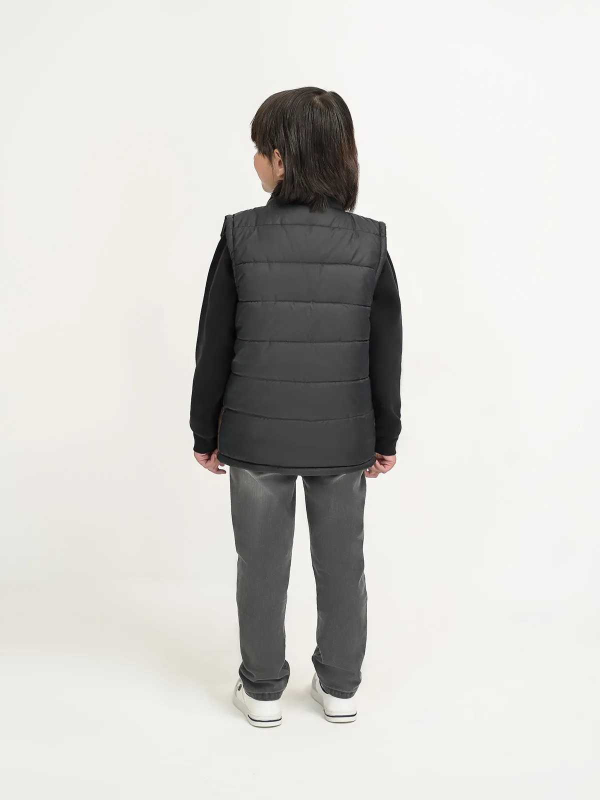 "APRIT" Sleeveless Puffer Jacket