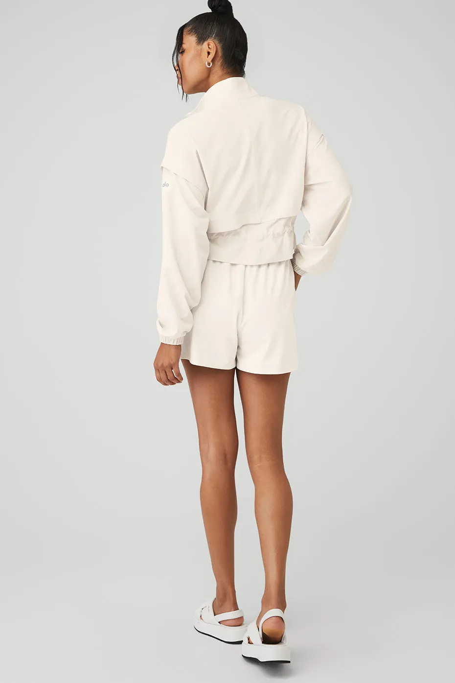 Ready Set Jacket & Ready Set Short Set - Ivory