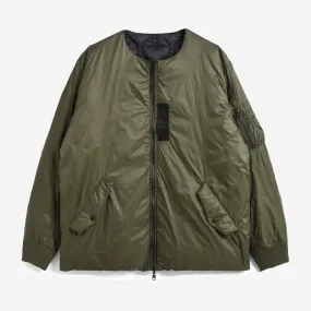 Reversible MA-1 Type Down Jacket (JPNSP) - Dark Olive x Black