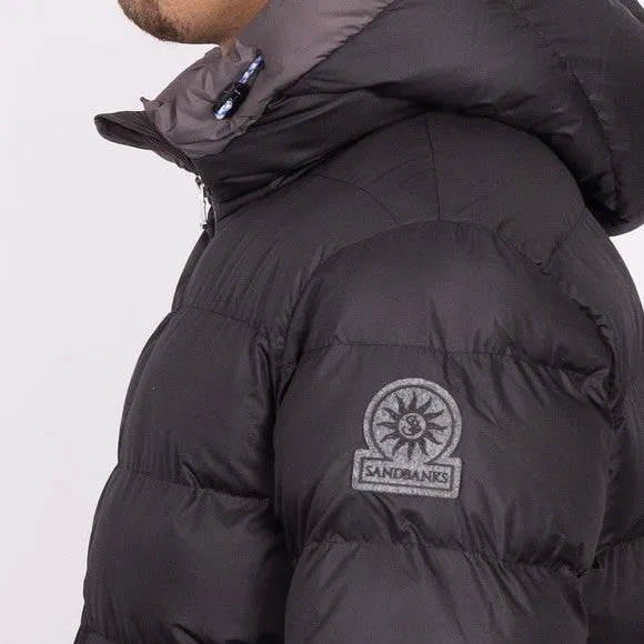 Sandbanks Apres Puffer Jacket Black