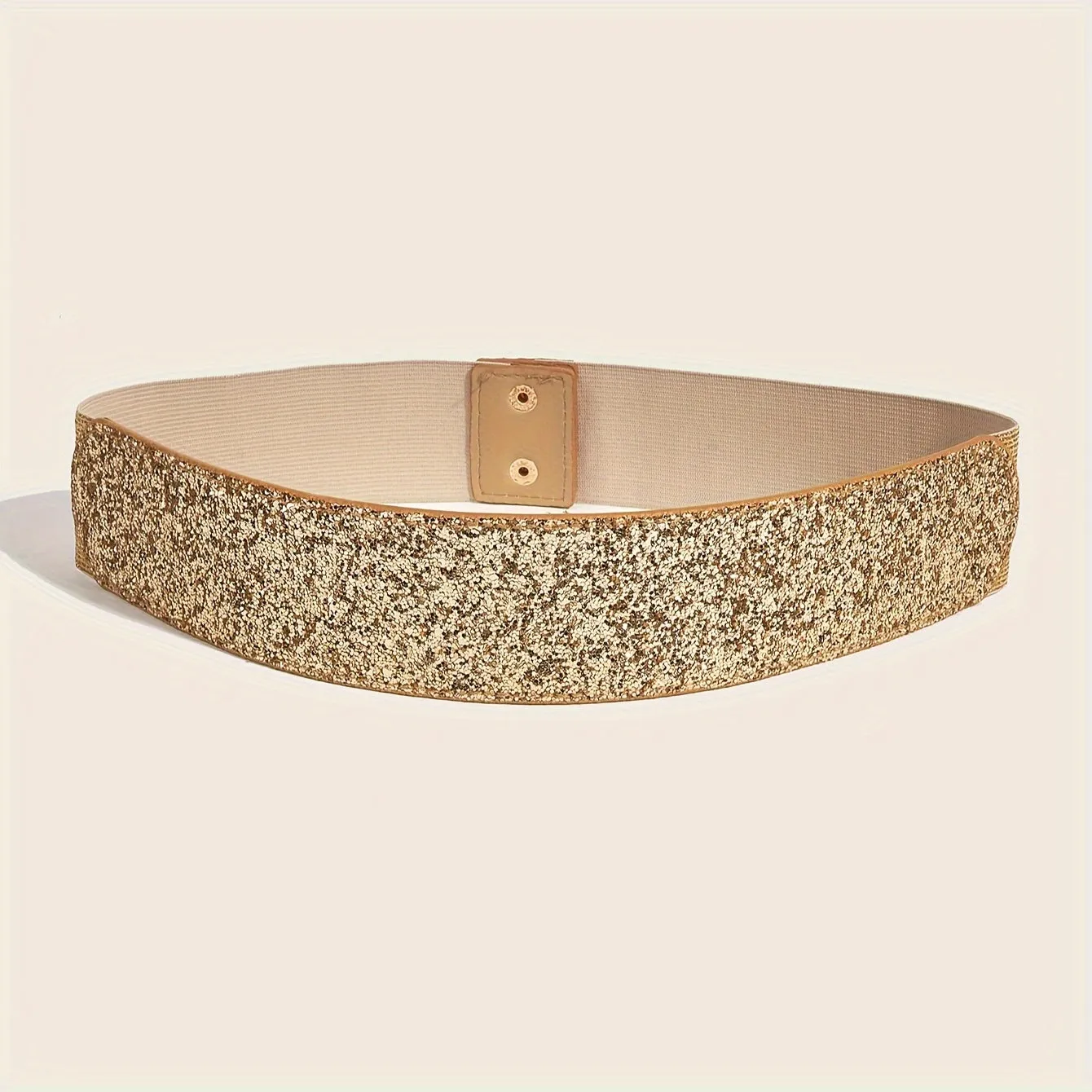 Shiny Sequins Wide Belt for Women  Trendy and Stylish