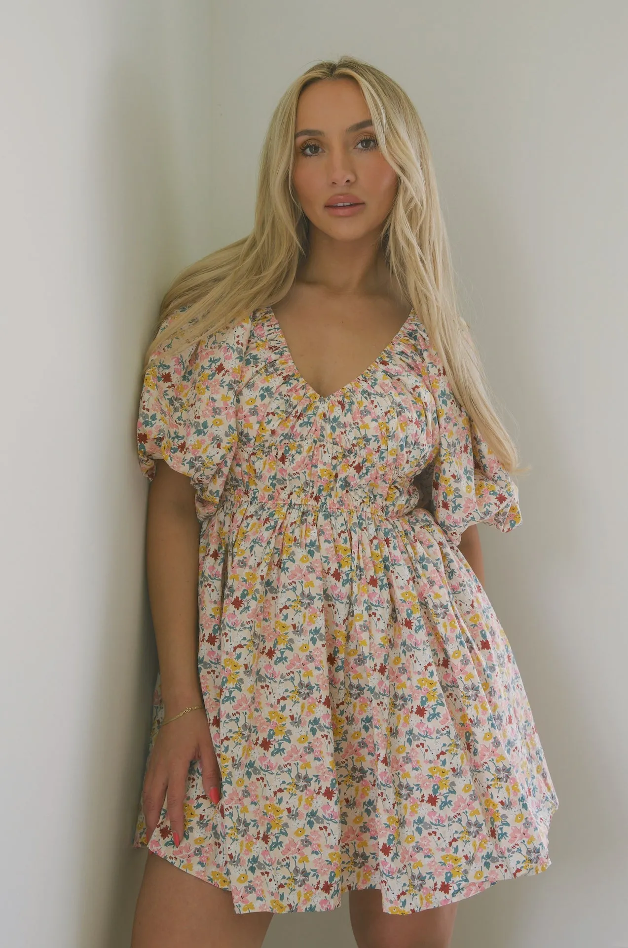 Sierra Puff Sleeve Mini Dress