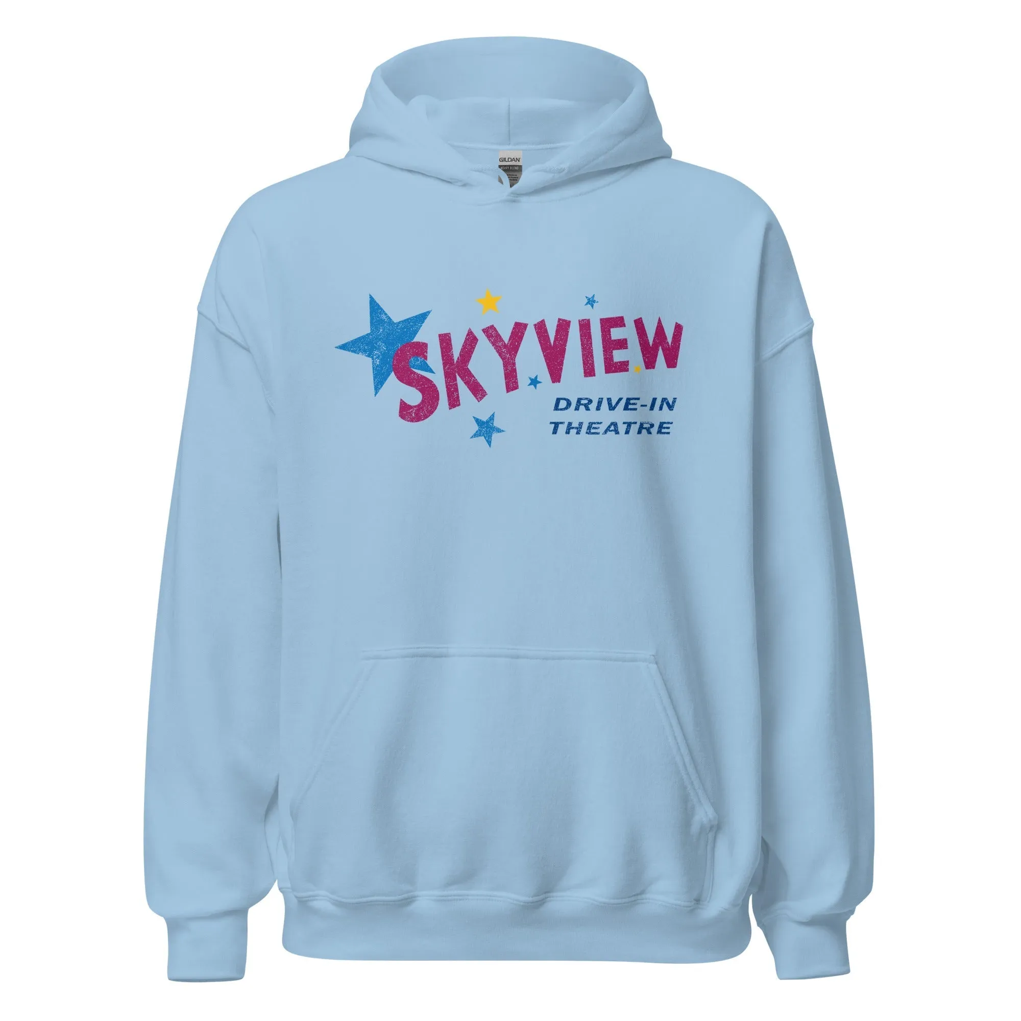 Skyview Drive-In Hoodie - Brockton, MA | Vintage Mens & Womens Graphic Sweatshirt