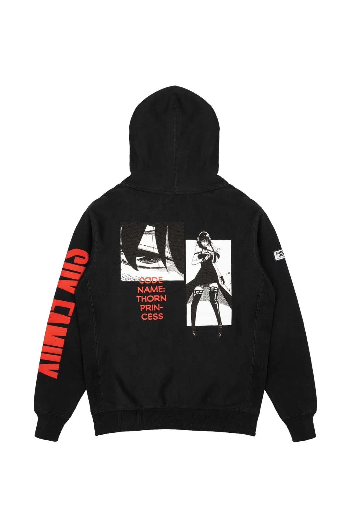 Spy x Family Yor Code Name: Thorn Princess Hoodie  - Black