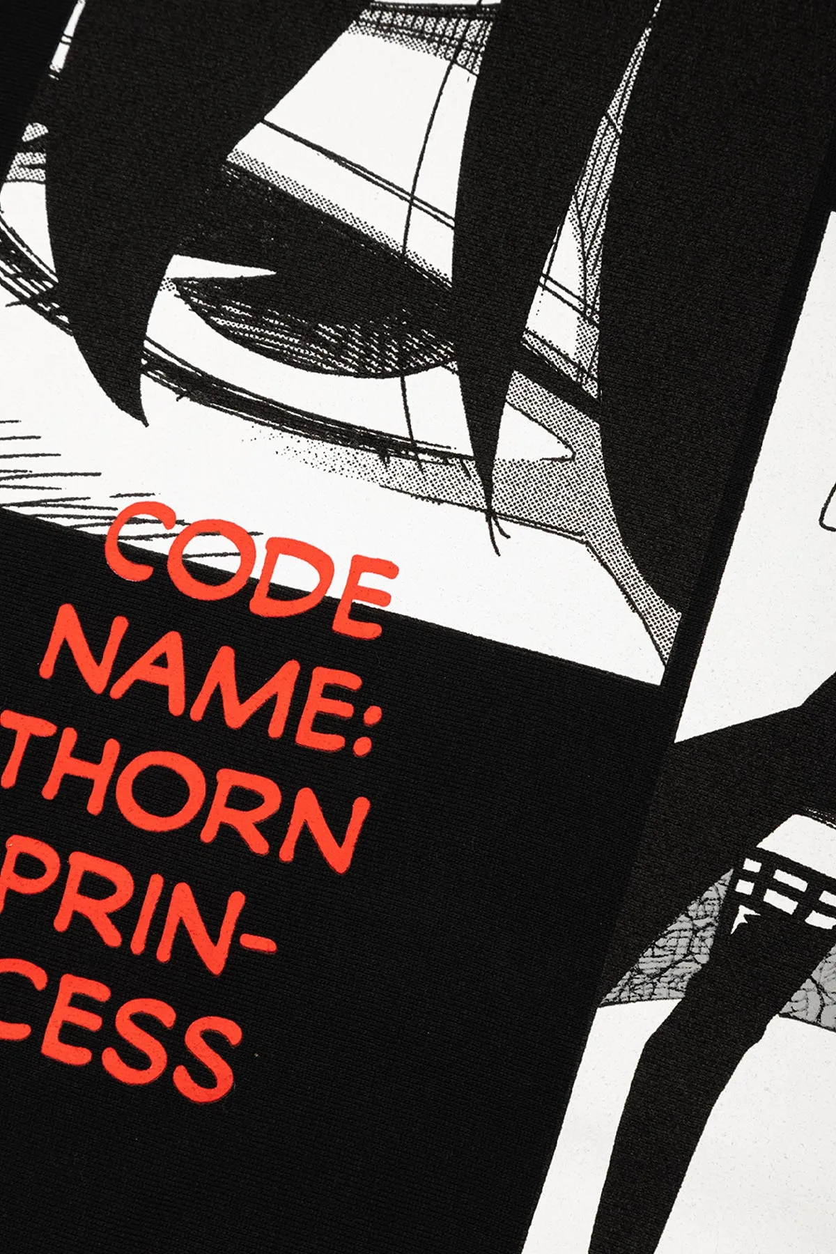 Spy x Family Yor Code Name: Thorn Princess Hoodie  - Black