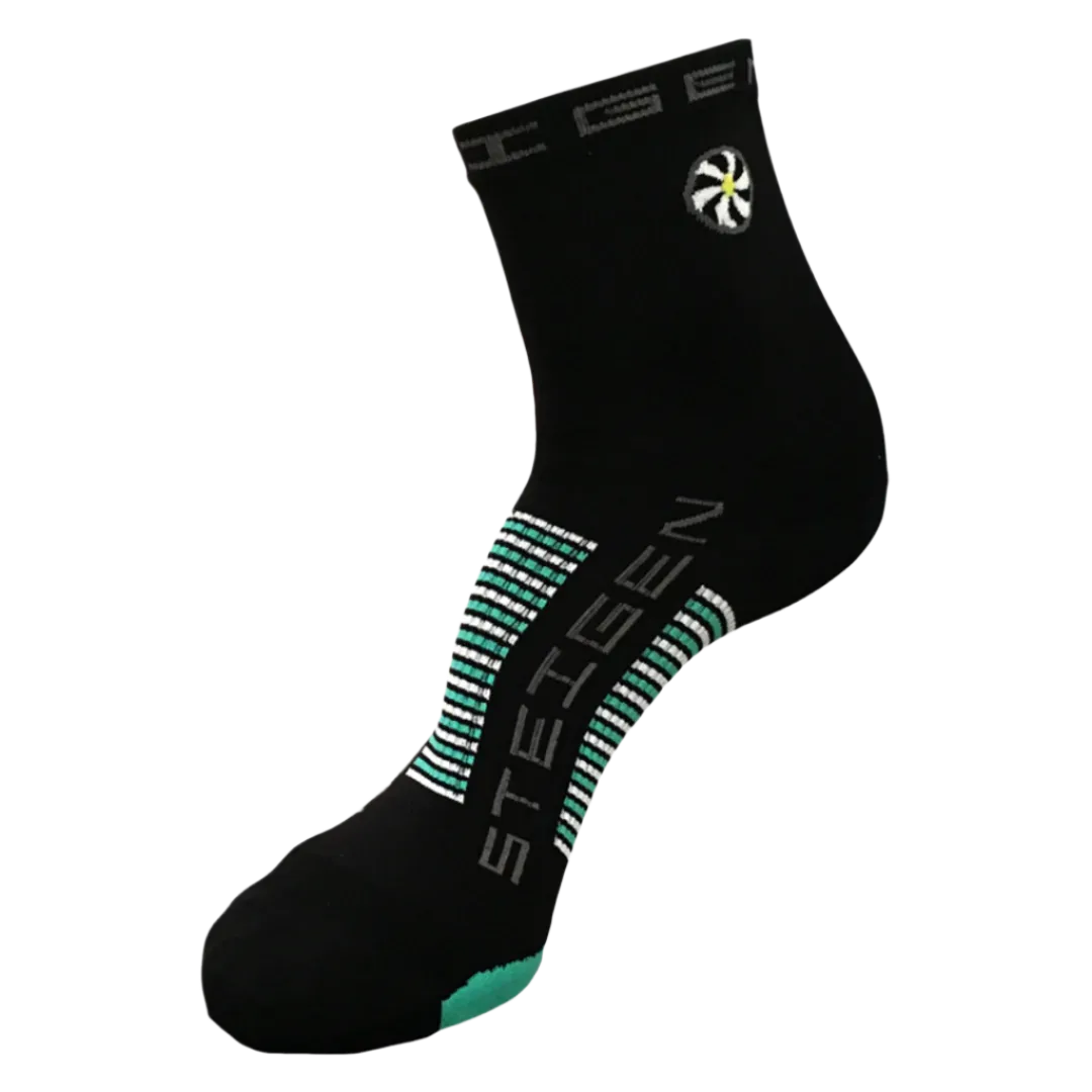 Steigen - Half Length Running Socks - Black