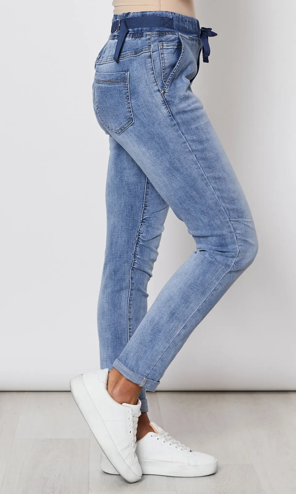 Stretch Denim Jogger