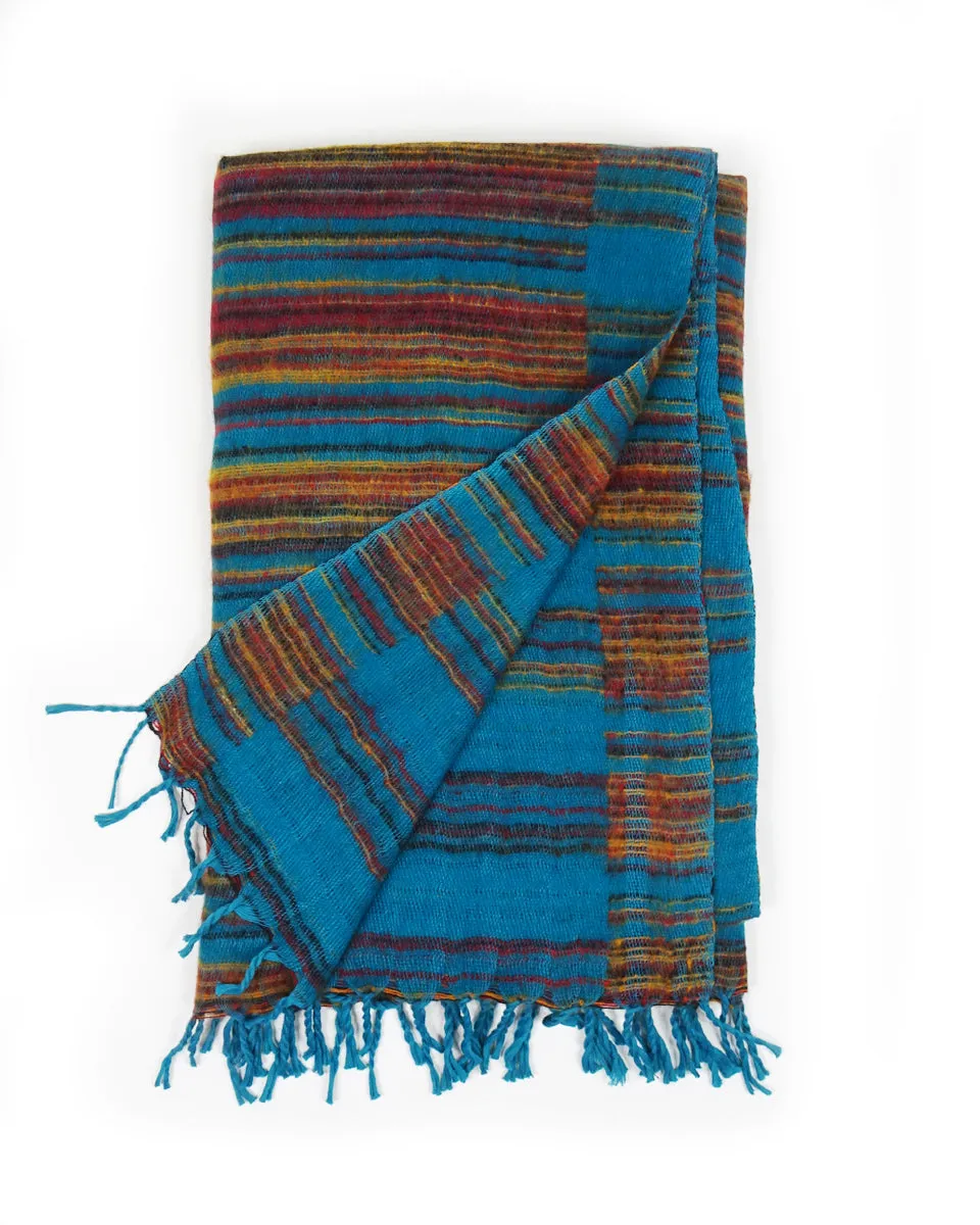 Striped Himalayan Shawl