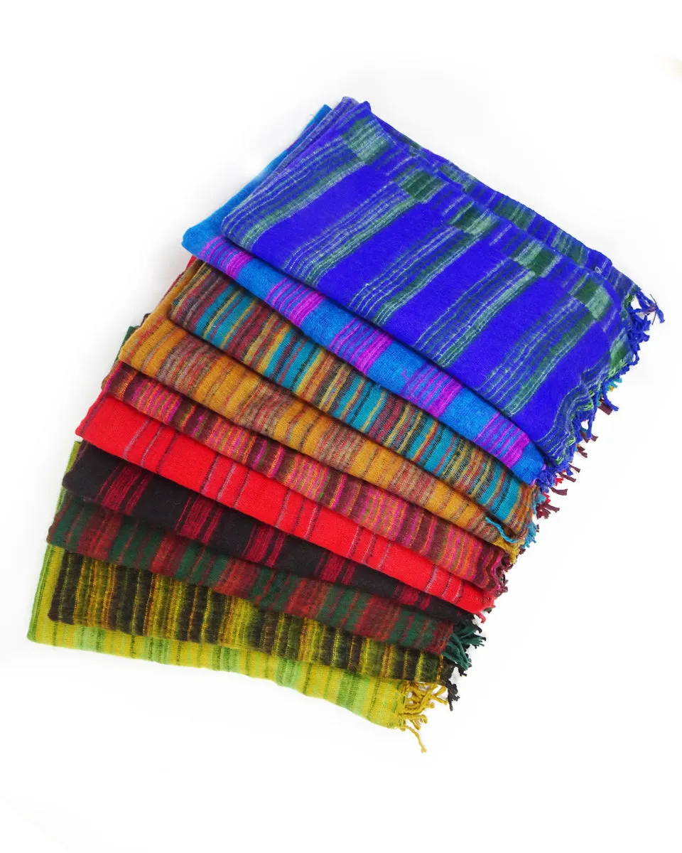 Striped Himalayan Shawl