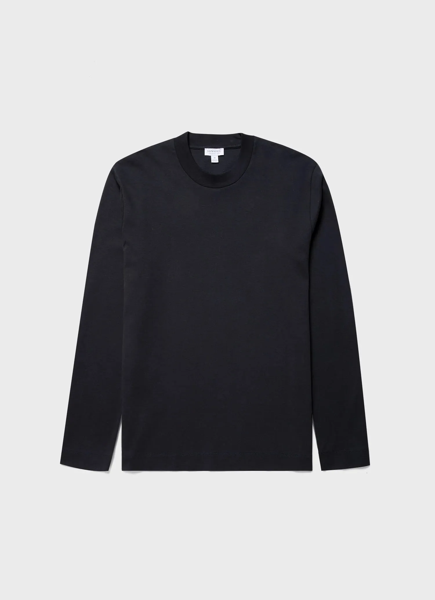 SUNSPEL Long Sleeve Heavyweight T-shirt - BLACK