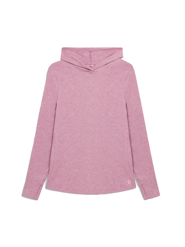 tasc Performance Women's Recess Hoodie in Bloom Heather