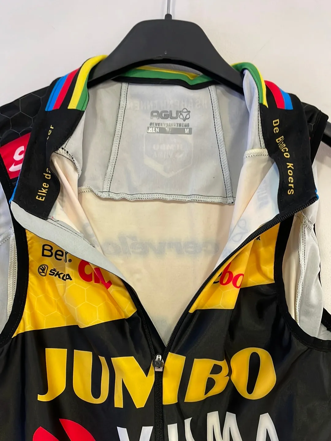 Team Jumbo Visma | AGU Ex World Champion Wind Winter Gilet