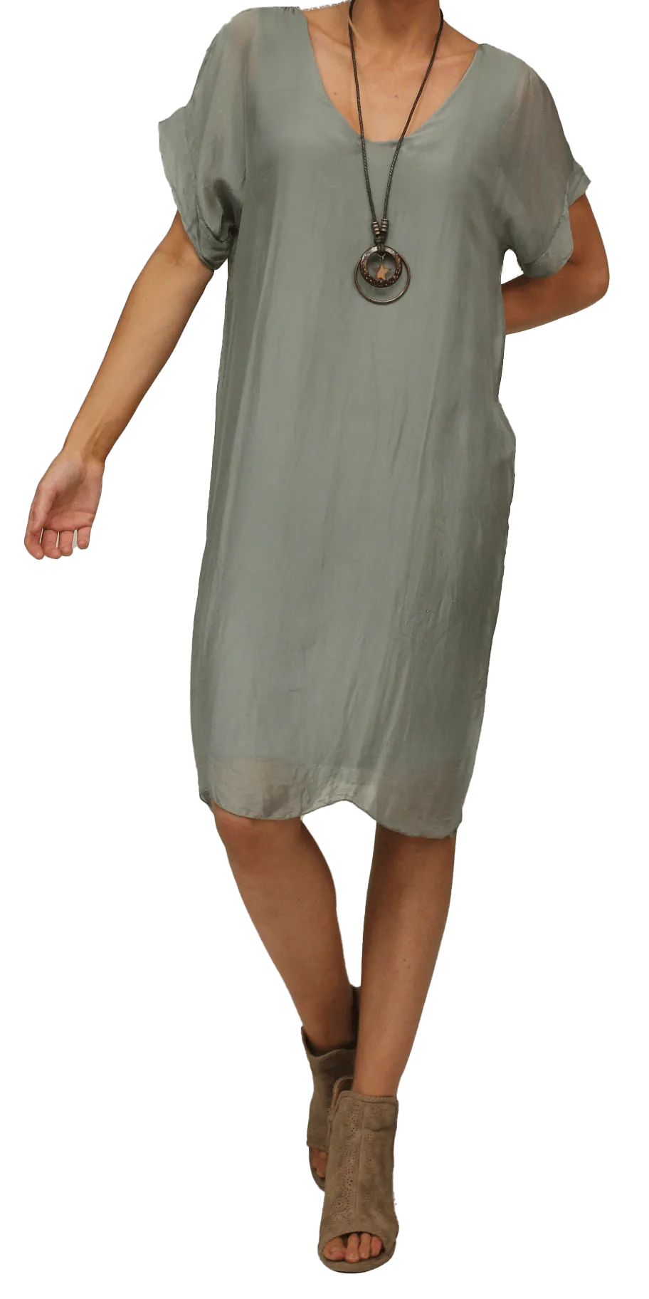 Teramo Silk Dress