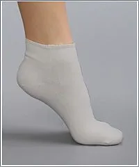 Therafirm SmartKnit Seamless Diabetic Mini-Crew Socks w/ X-Static Silver Fibers