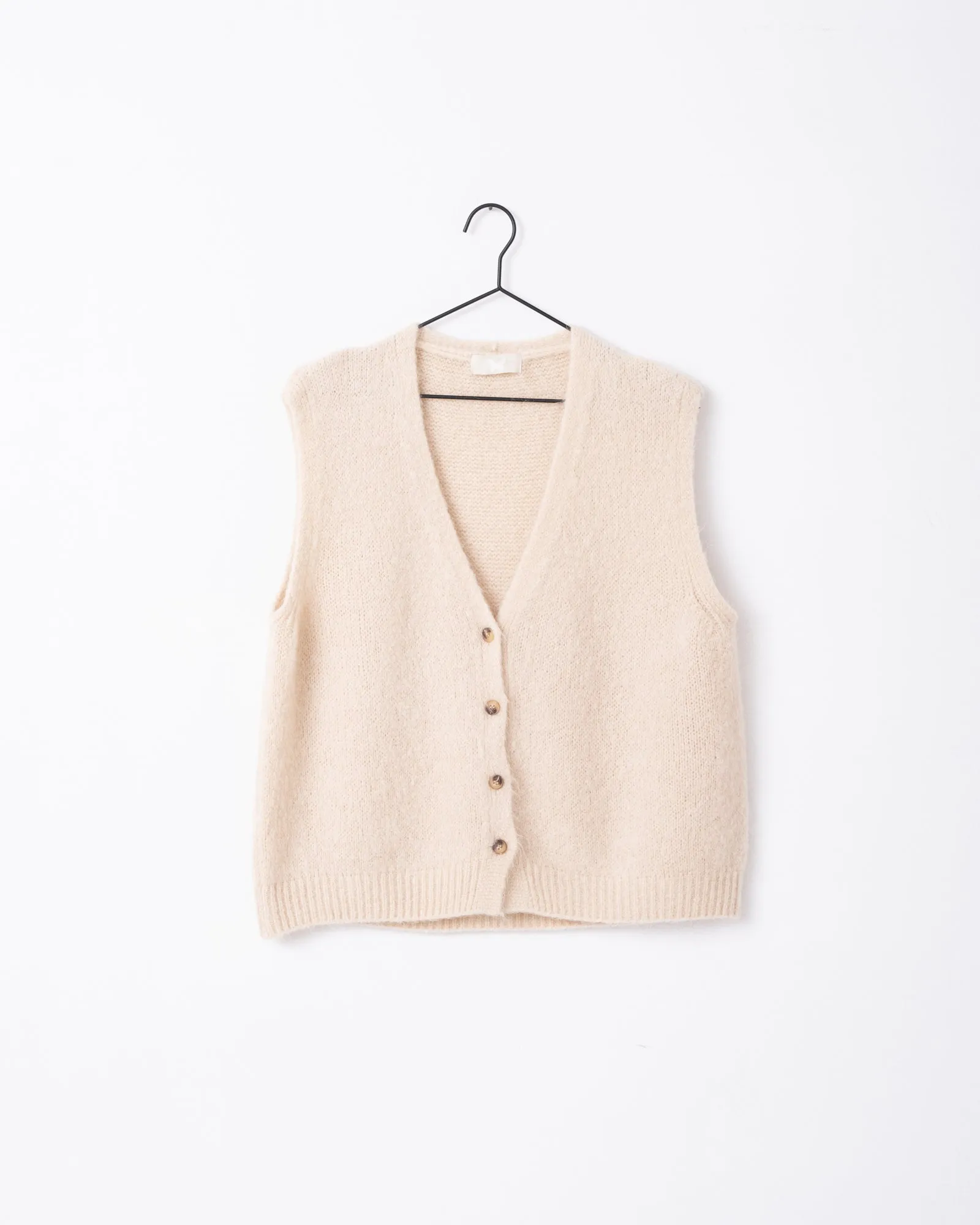 TILTIL Monica Gilet Cream One Size