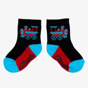 Toddler Train Socks