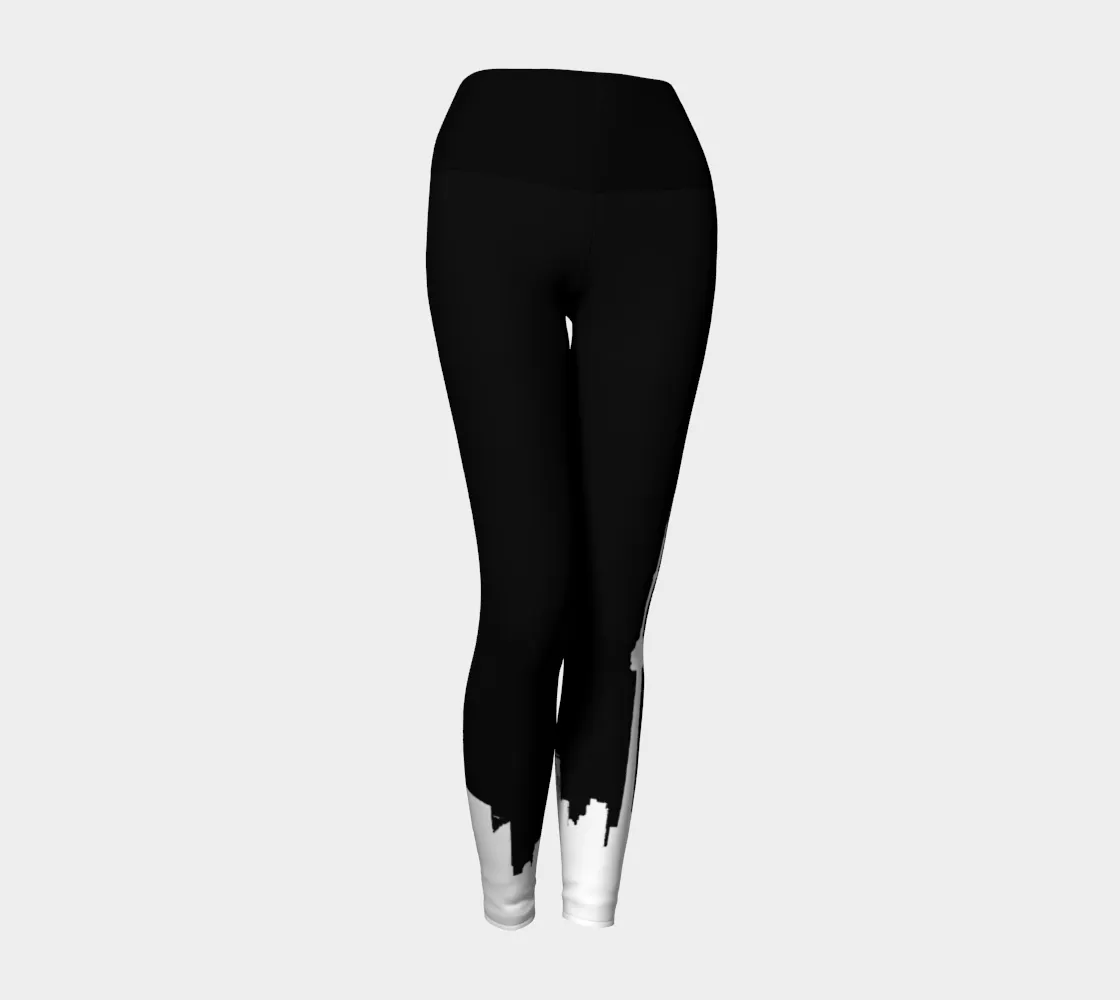 Toronto B/W High Waisted Leggings