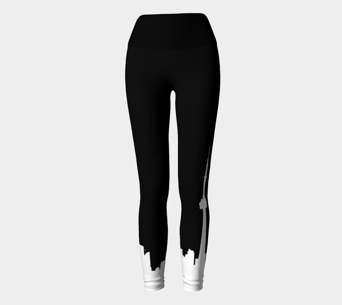 Toronto B/W High Waisted Leggings