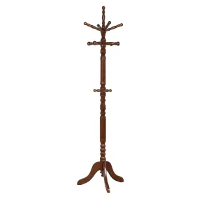 Traditional Cappuccino Coat Rack