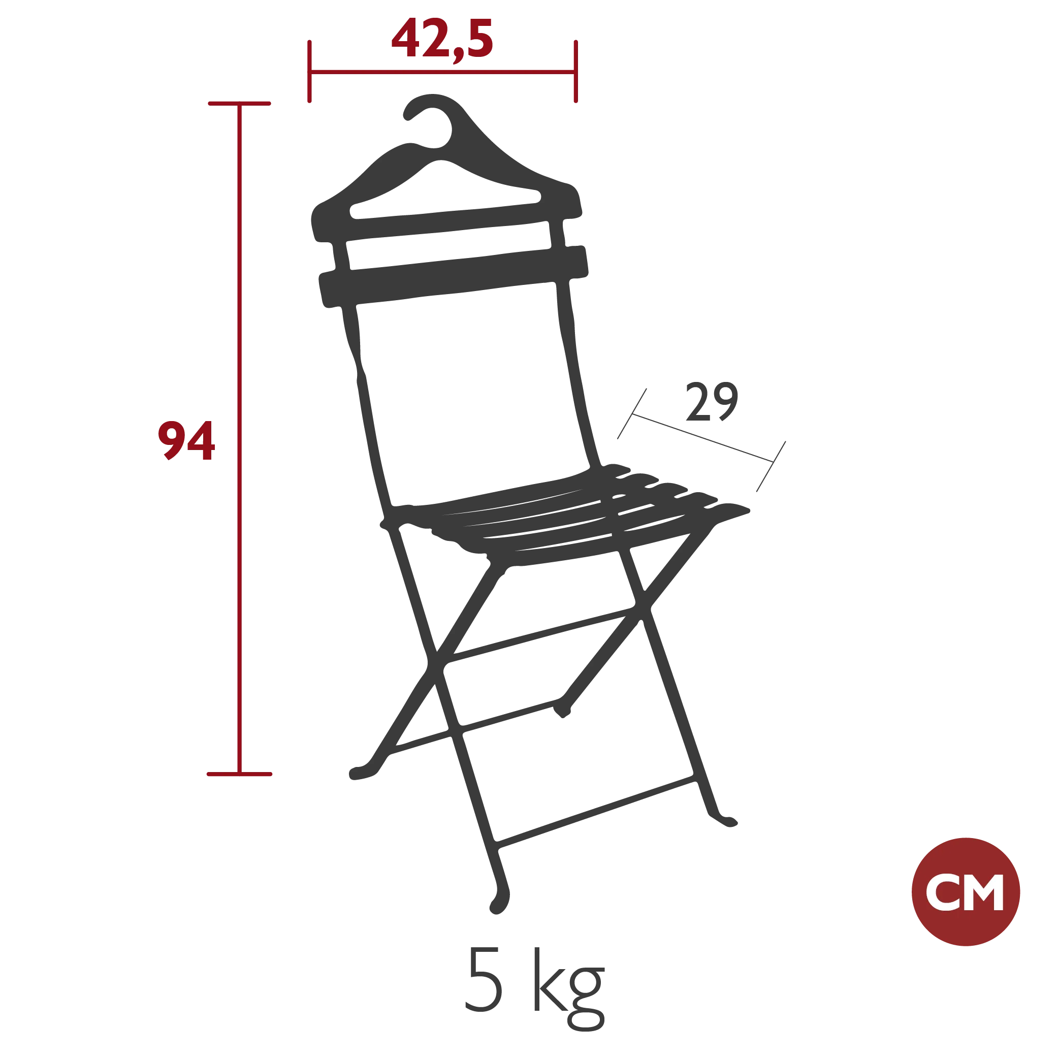 Valet Bistro Chair