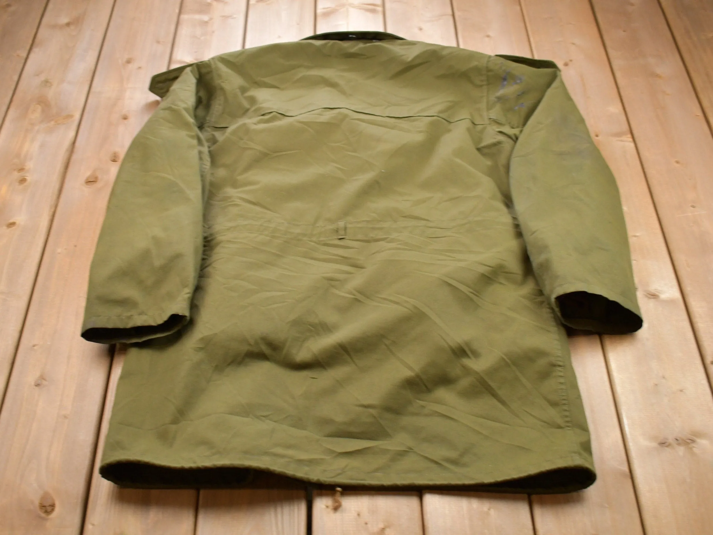 Vintage 1980s Military Field Jacket