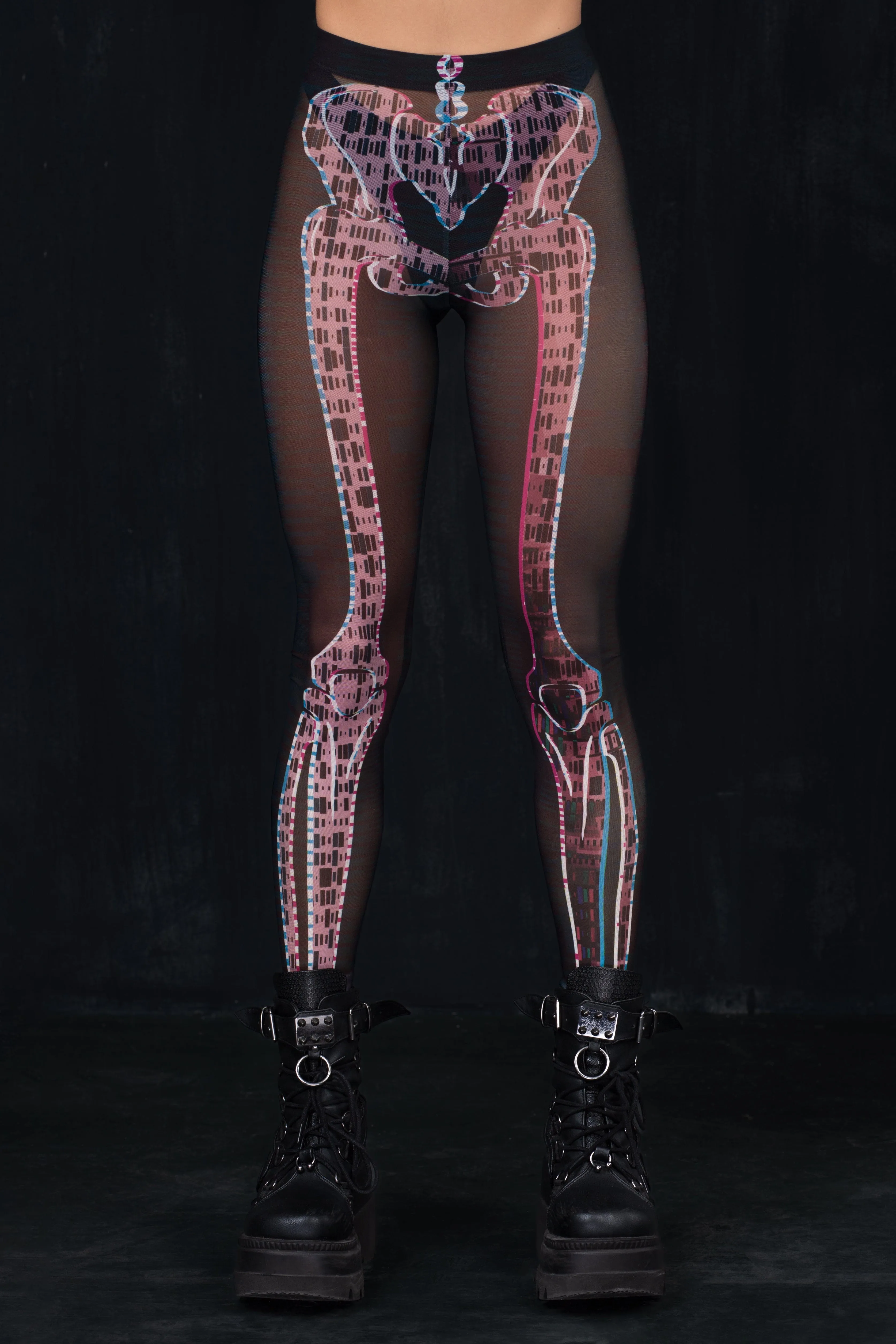 Virtual Delay Mesh Leggings