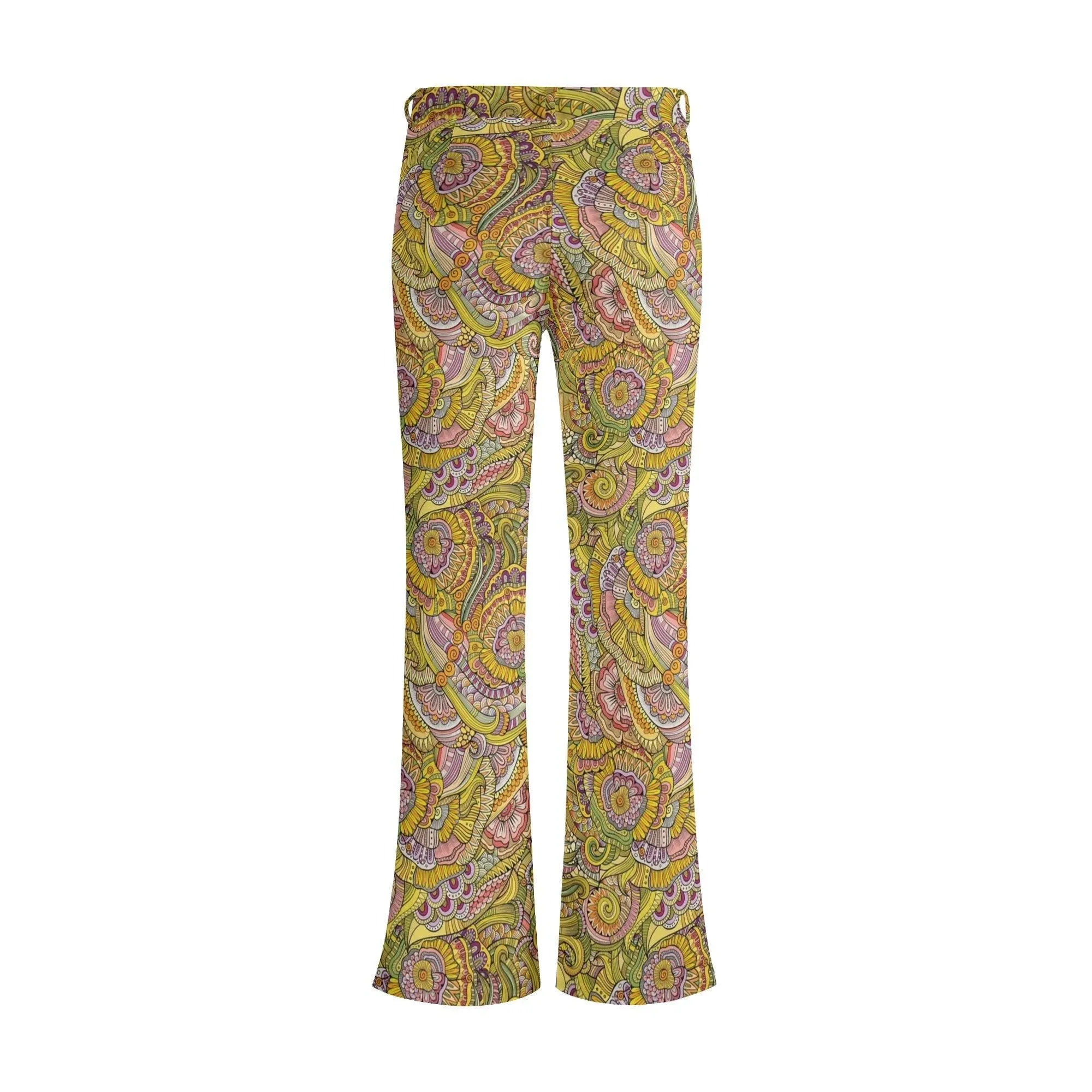 Wanda Paisley Floral Flare Pants