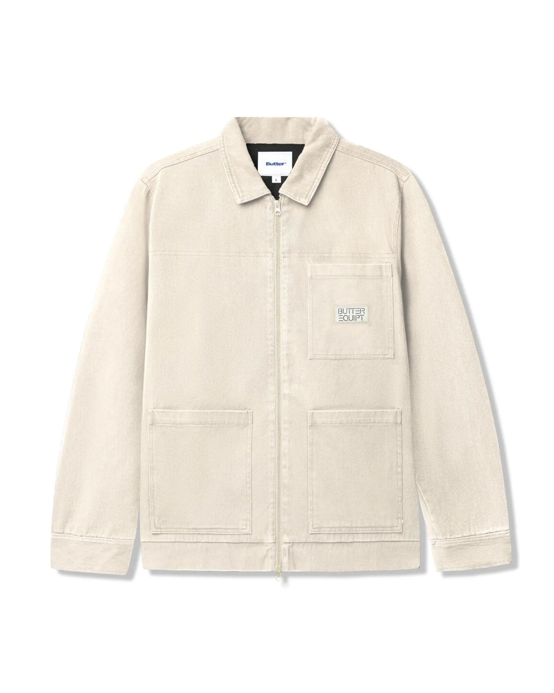 Washed Zip-Up Jacket