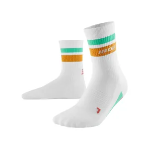 Womens CEP Mid Cut Socks Compression Miami Vibe's 80's