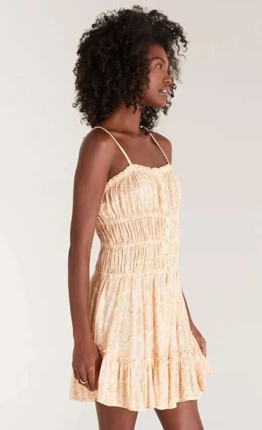 Z SUPPLY ANNABELLA MEDALLION MINI DRESS