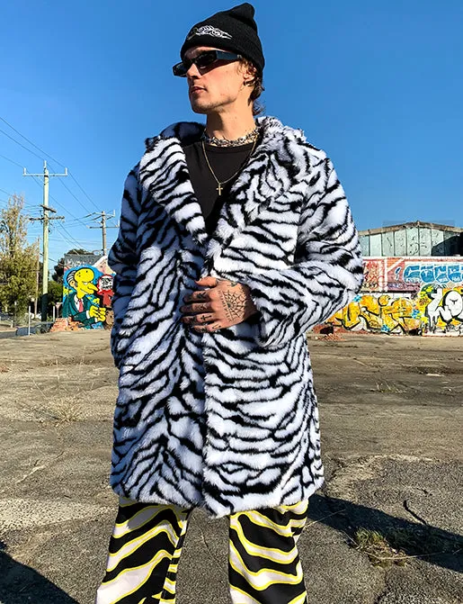 ZEBRA FAUX FUR JACKET ✰ MADE 4 U ✰