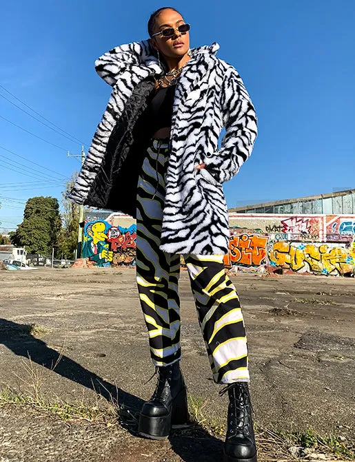 ZEBRA FAUX FUR JACKET ✰ MADE 4 U ✰